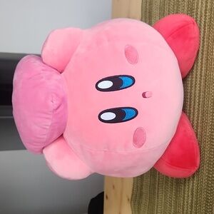 Nintendo Video Game Character Kirby Heart Pink 15" Plush Toy